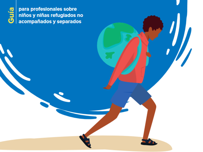 Guía para profesionales que trabajan con niños y niñas refugiados no acompañados