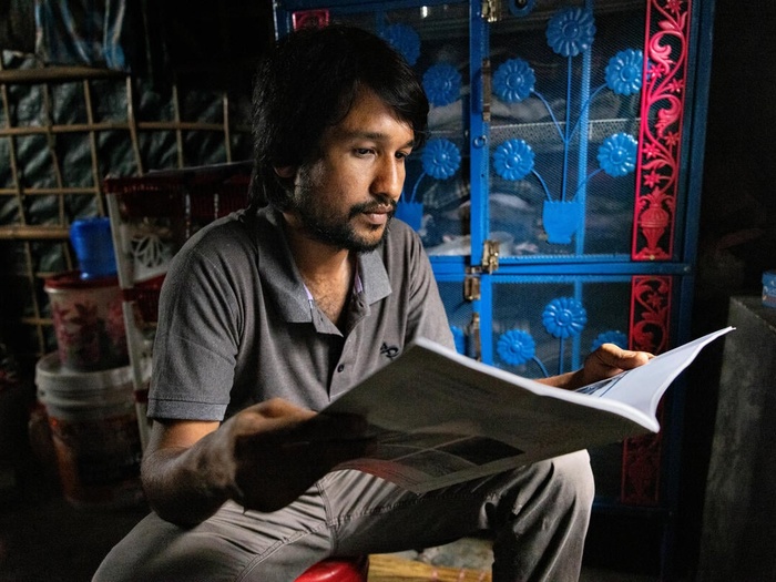 Bangladesh. Los Narradores Rohingyas, ganadores regionales para Asia y el Pacífico del Premio Nansen para los Refugiados de ACNUR 2023, iluminan a su comunidad.