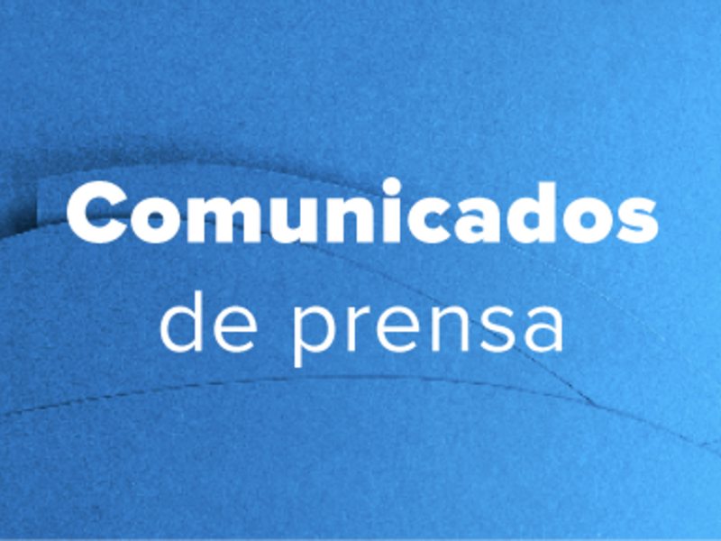 Comunicados de prensa