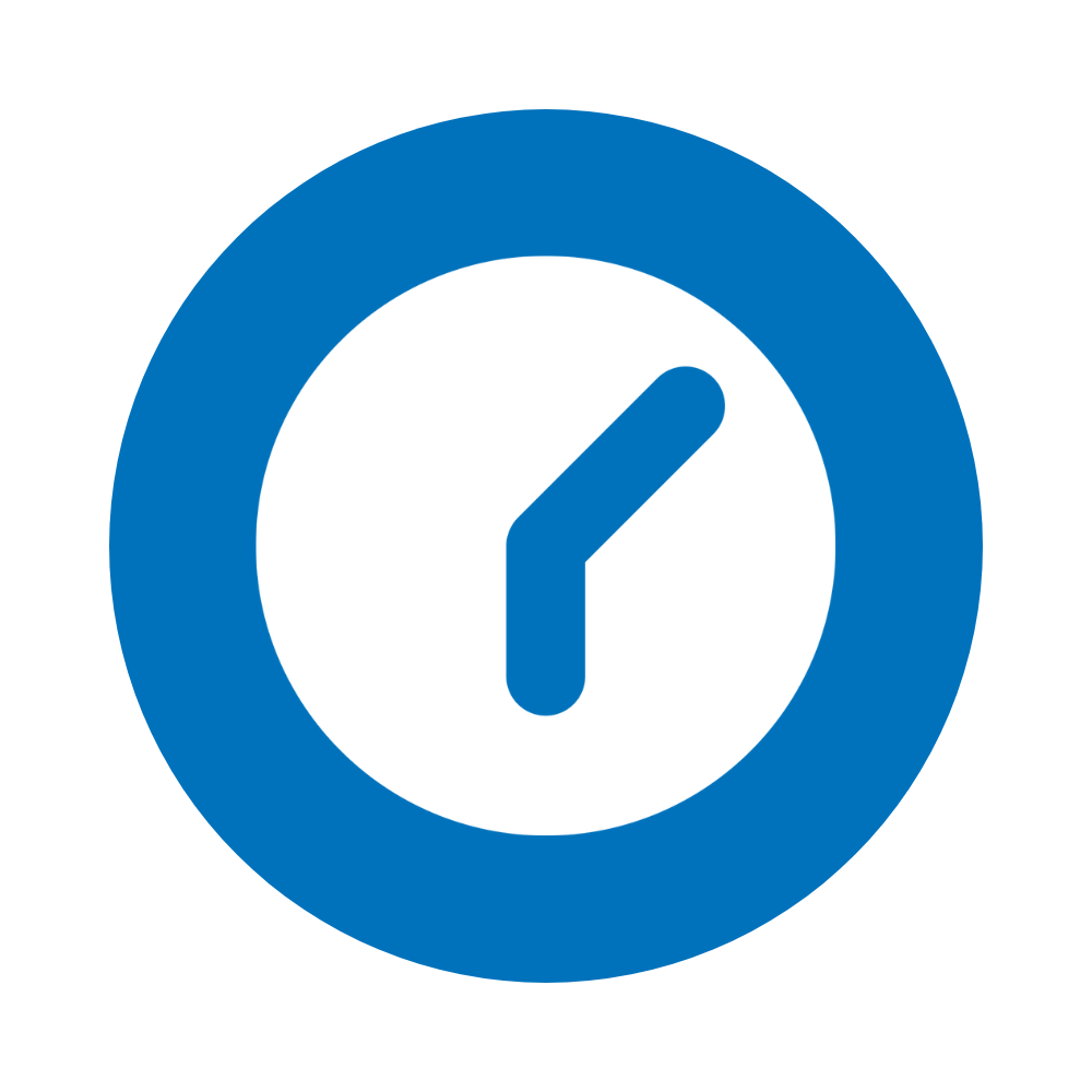 An icon of a clock 