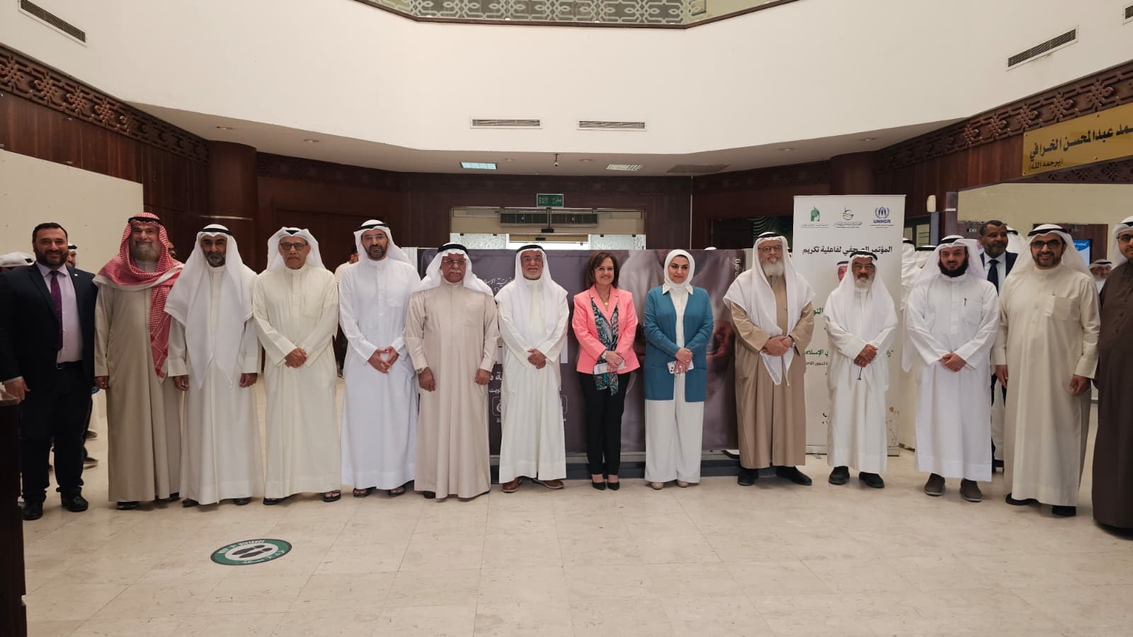 Mr. Jamal Al‑Nouri’s UNHCR Patron title was formally renewed in February 2026 at an event in Kuwait attended by UNHCR’s Representative in Kuwait Nisreen Rubaian, and partners.