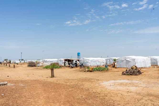 Un asentamiento de refugiados en la zona de Koro, en Malí, que actualmente acoge a cerca de 86.000 refugiados procedentes de Burkina Faso.