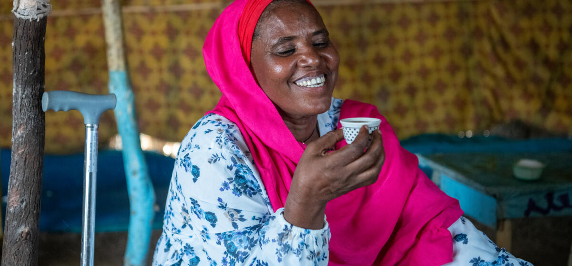Sudan. Coffee with Freweyni; a refugee woman's journey of resilience