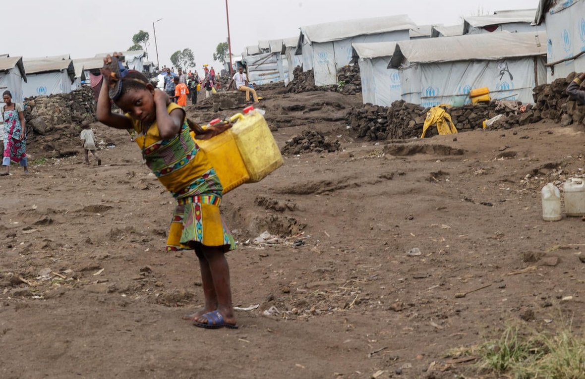 República Democrática del Congo. ACNUR apoya a los desplazados internos en la implementación de medidas para prevenir la propagación de la MPOX.