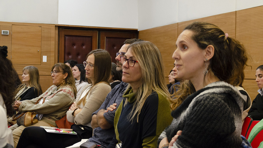 El taller se llevó adelante en la sede de la Institución Nacional de Derechos Humanos, el primer sitio de memoria de Uruguay.