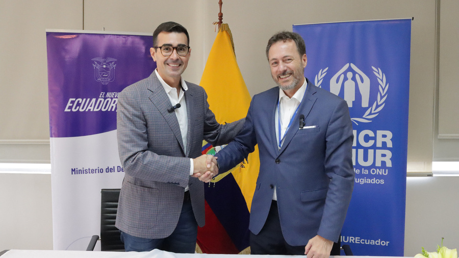 Ecuador se compromete a promover la inclusión y protección de personas en movilidad humana a través del deporte.