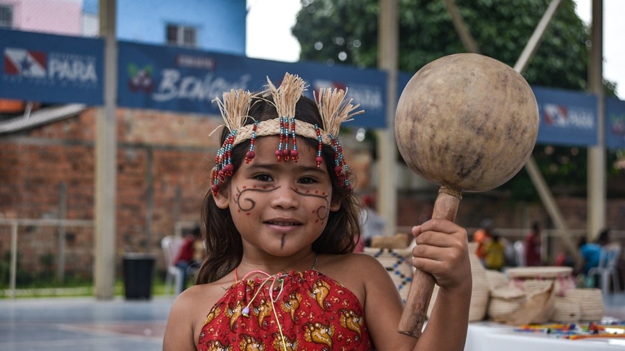Preservar la cultura warao entre la niñez es uno de los objetivos de las comunidades indígenas de la etnia en Belém.