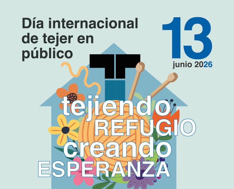 ACNUR España, la Agencia de la ONU para los Refugiados, celebra junto al Museo del Traje de Madrid una edición especial del Día Internacional de Tejer en Público (World Wide Knit in Public Day), una convocatoria global que saca las artes textiles a la calle para promover su dimensión social, compartir técnicas y visibilizar la diversidad de personas que practican estas labores.
