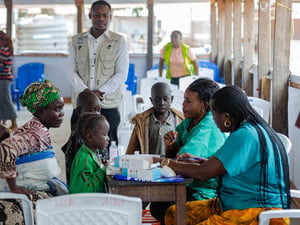 Democratic Republic of Congo. Thousands of Congolese refugees make their way home from Burundi