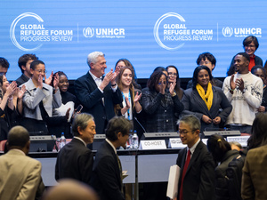 Marking his final public engagement as UN High Commissioner for Refugees, Filippo Grandi calls for renewed international solidarity and strengthened support for refugees at the closing session of the Global Refugee Forum Progress Review 2025.