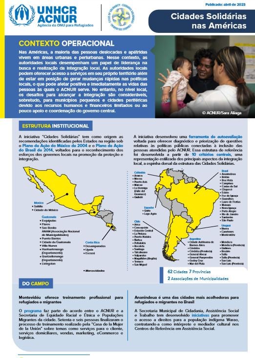 Cidades Solidárias nas Américas 2023
