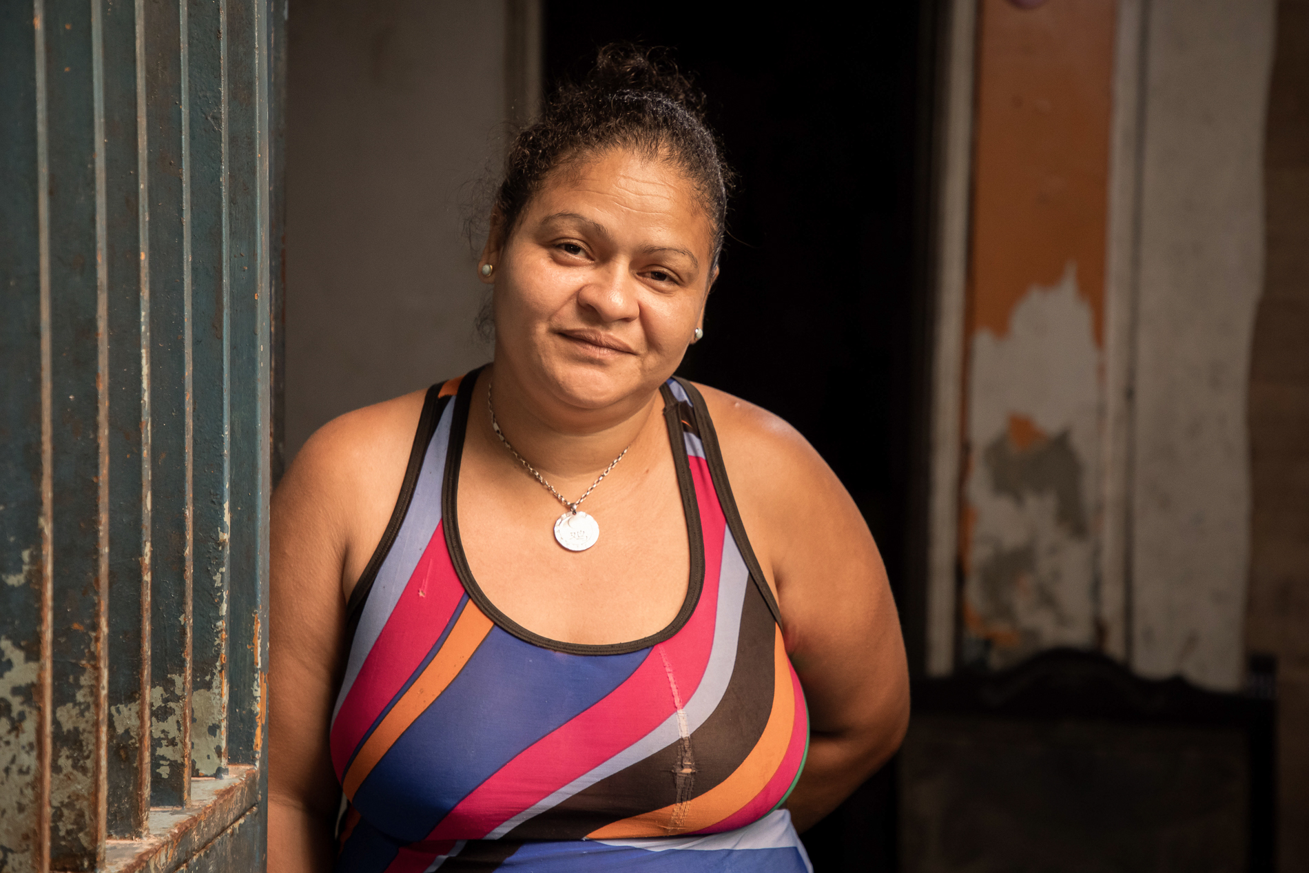 Retrato de Lisbeth*en su hogar.