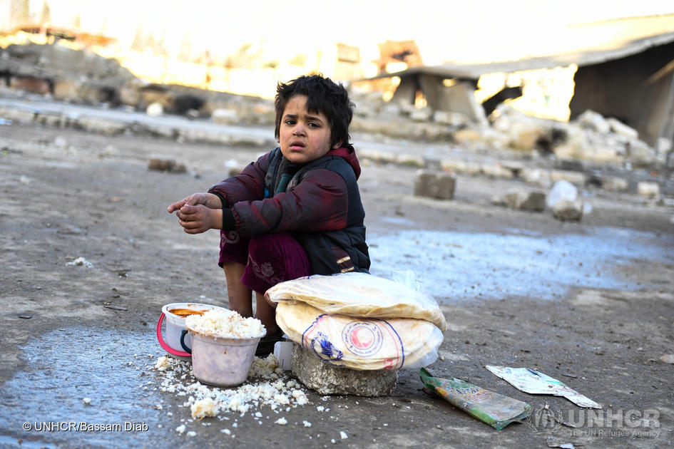 Uno de cada dos refugiados es un niño o adolescente menor de edad.