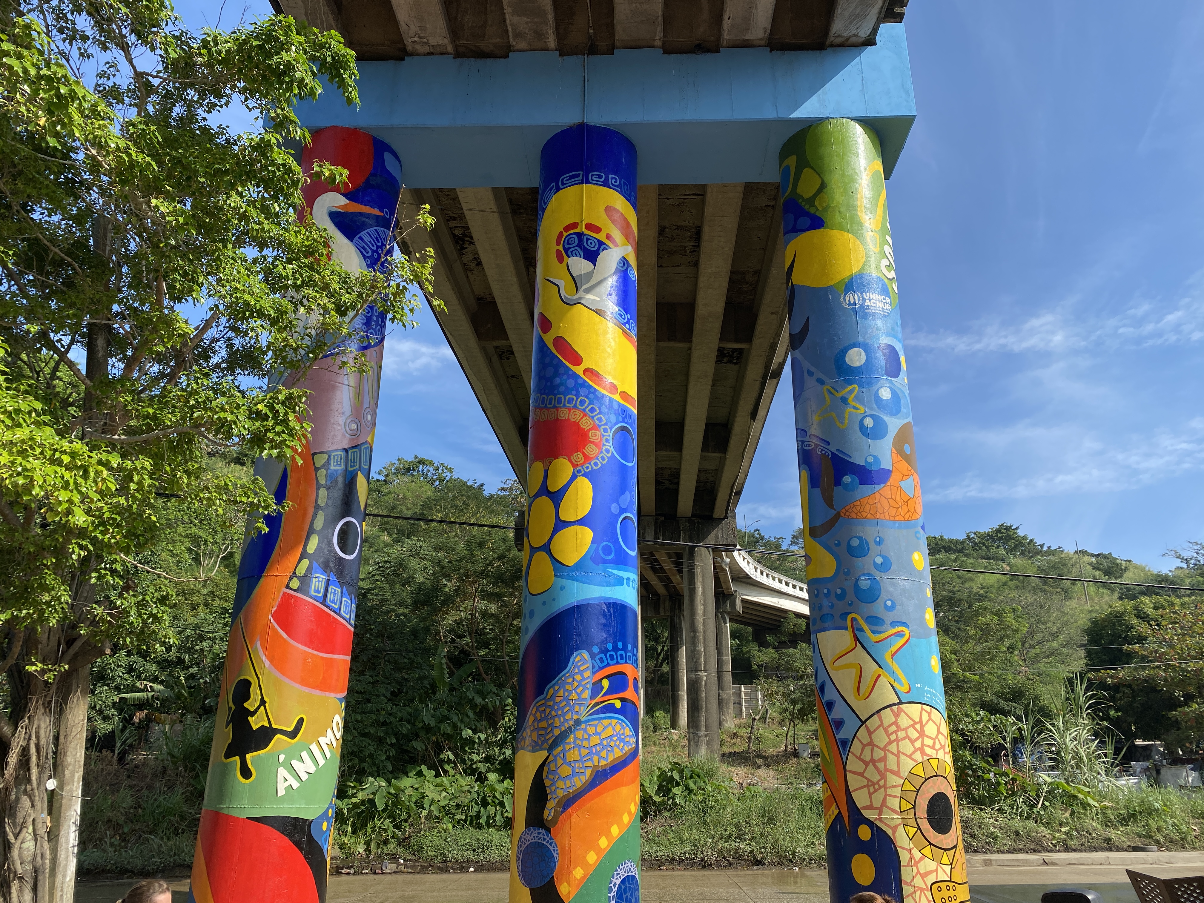 Mural ubicado en Coatzacoalcos, Veracruz.