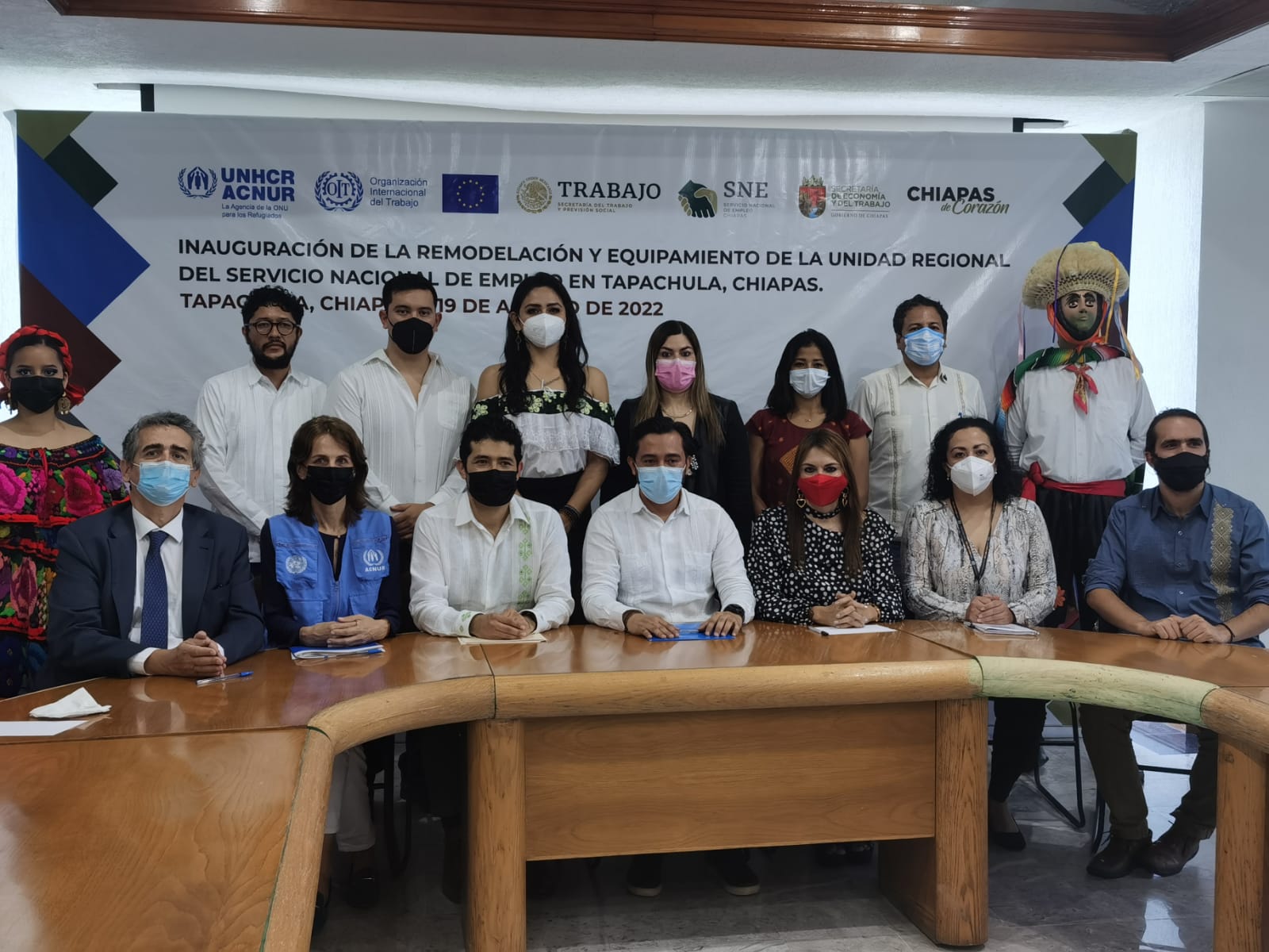 ACNUR y la Organización Internacional del Trabajo, con el apoyo de la UE, trabajan para fortalecer el Servicio Nacional de Empleo (SNE) en el sur del país.