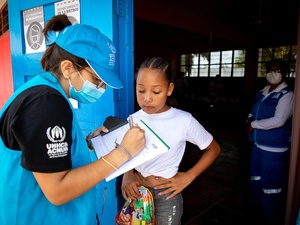 Jornada de integración en Perú con personas refugiadas y migrantes.