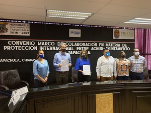 Con el objetivo de apoyar a la población local y las personas refugiadas que han llegado a la ciudad, el ACNUR ha trabajado con el gobierno de Tapachula para desarrollar una serie de proyectos comunitarios.