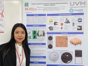 Rossmary, refugiada de Venezuela , pone su talento al servicio de un proyecto de investigación que busca detectar enfermedades como el cáncer en sus fases más tempranas. 
