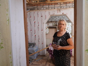 Ukraine. UNHCR helps repair homes of war-affected people