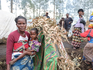 Democratic Republic of the Congo. Rusayo, new site of hope for IDPs fleeing clashes and violence in North Kivu