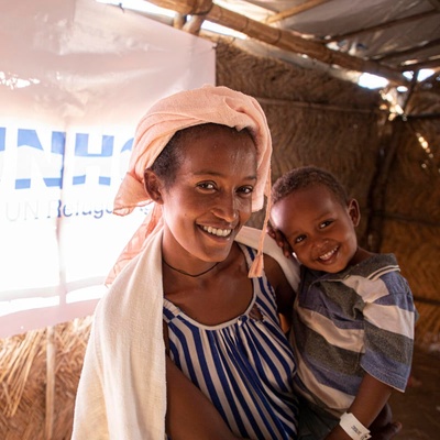 Sudan. High Commissioner visits Ethiopian refugees fleeing clashes