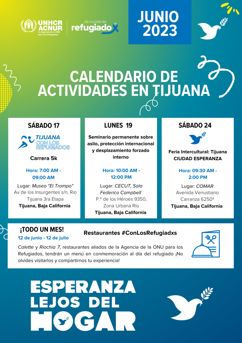 Día Mundial del Refugiado Tijuana