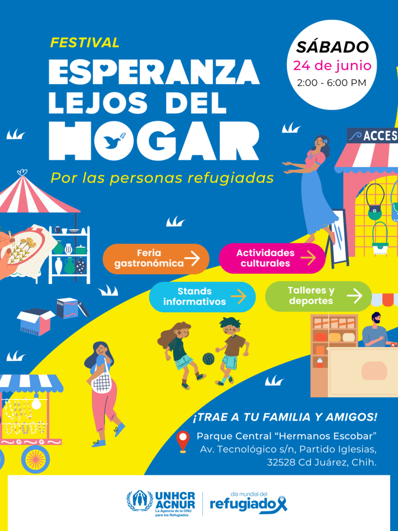 Día Mundial del Refugiado CD. Juárez