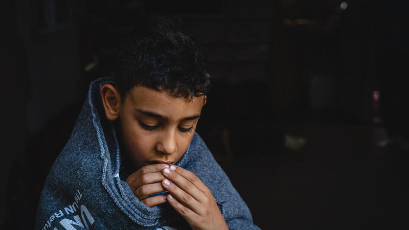 Muchos niños refugiadas pasarán un invierno lejos de casa. 