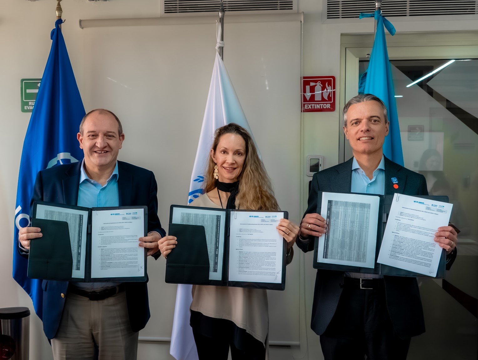 ACNUR, OIM y UNICEF reafirman su compromiso con la defensa de los derechos de la ni&ntilde;ez en situaci&oacute;n de movilidad y su integraci&oacute;n en los sistemas nacionales de protecci&oacute;n y desarrollo.