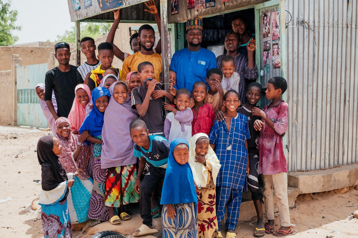 Niger. Nigerian refugees in Diffa