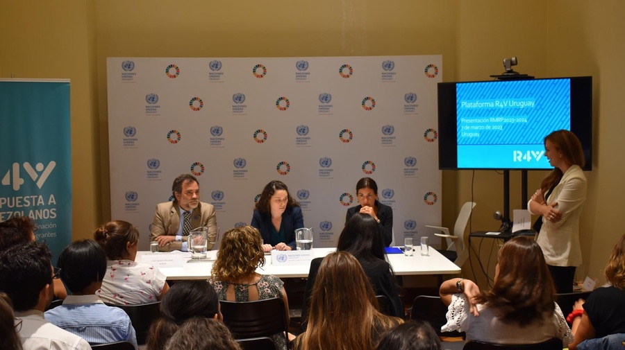 La presentación del Plan de Respuesta para Refugiados y Migrantes de Venezuela 2023-2024 fue encabezada por ACNUR, OIM y 12 organizaciones.