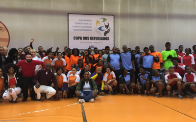 Torneio Integração reúne em São Paulo homens e mulheres refugiadas e migrantes em torno do futebol
