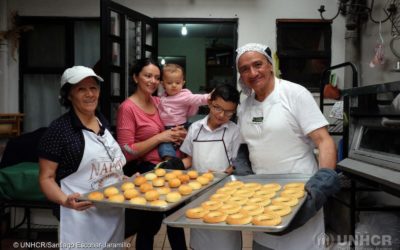 Mão na massa: família de refugiados abre padaria de sucesso na Costa Rica