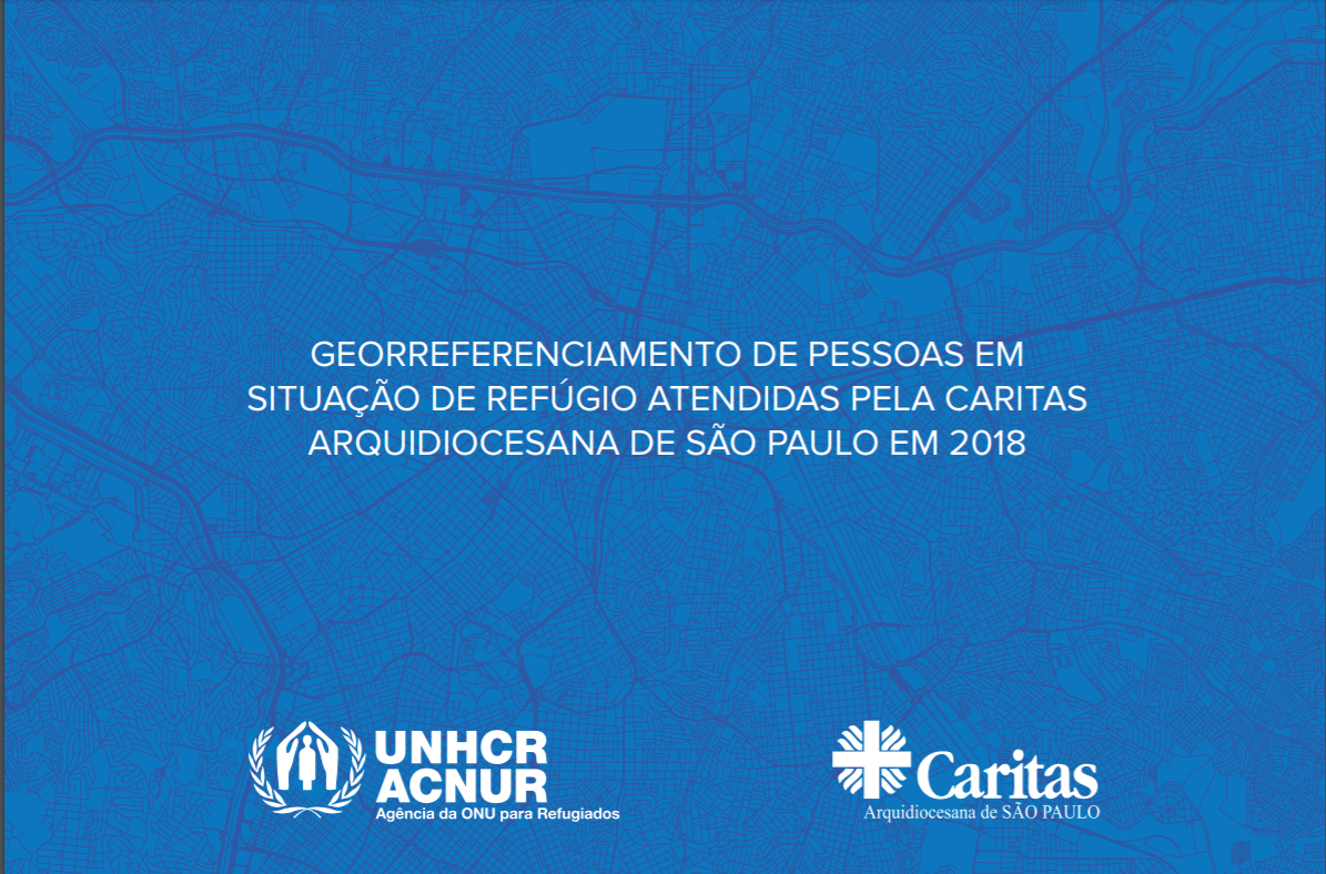 Resultado de imagem para ACNUR e Caritas lançam mapeamento de pessoas em situação de refúgio em São Paulo
