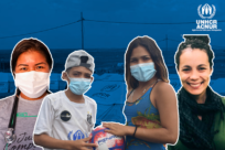 Refugiados comandam as redes sociais de Fabio Porchat, Leticia Spiller e Sereias da Vila