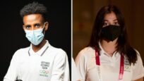 Yusra Mardini e Tachlowini Gabriyesos são os porta-bandeiras da Equipe Olímpica de Refugiados nos Jogos Tóquio 2020