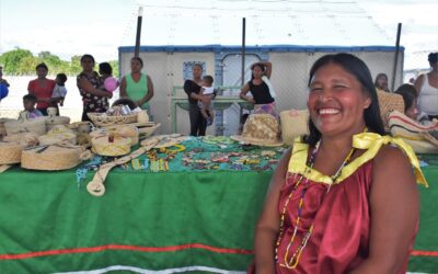 Cerimônia, esporte e artesanato: saiba como foi a celebração dos 100 dias do novo abrigo indígena