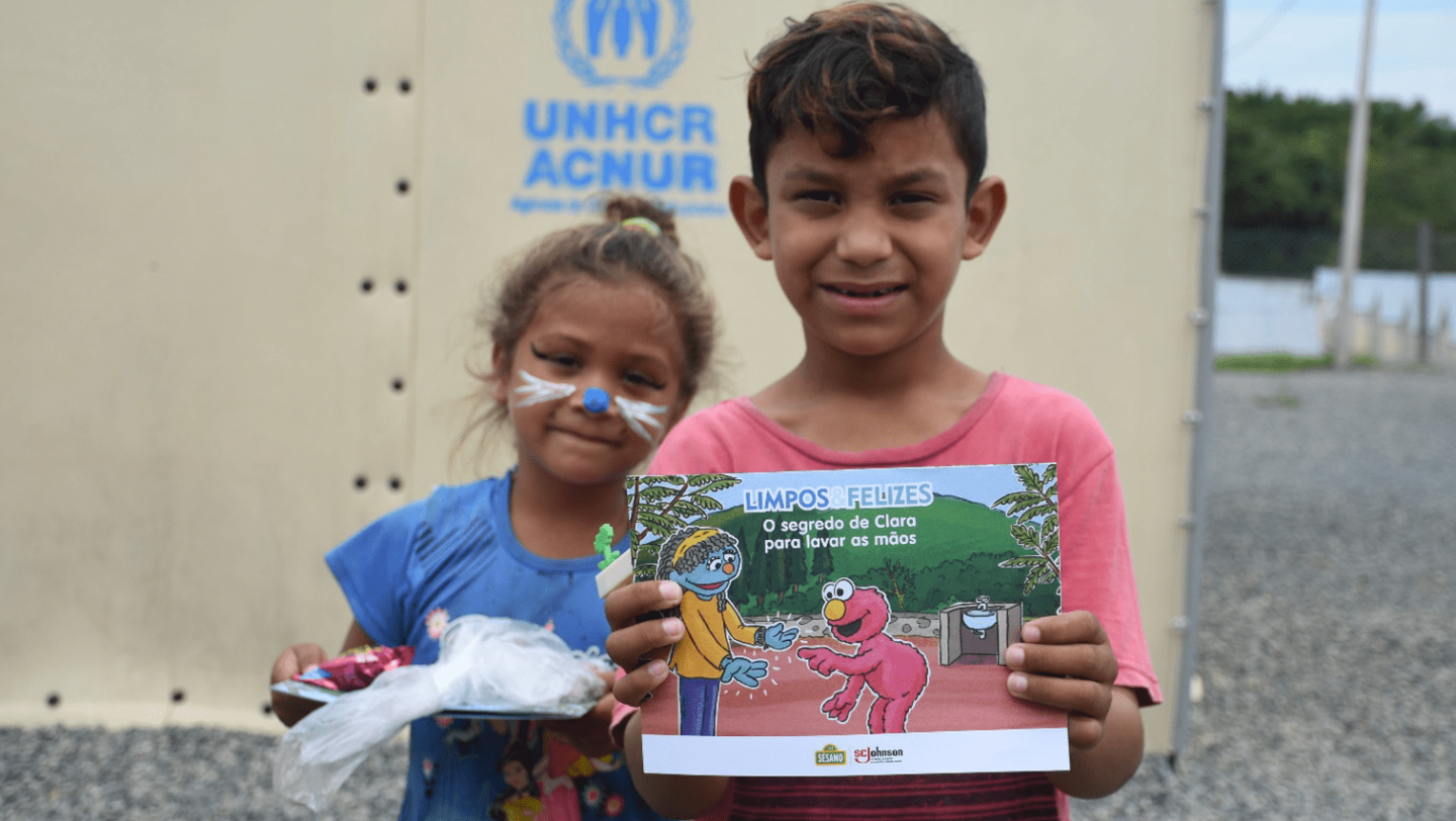 Una aplicación con materiales educativos para la primera infancia está disponible para niños refugiados y migrantes alojados en Roraima – ACNUR ACNUR Brasil