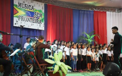 Amor à música aproxima jovens brasileiros e venezuelanos em Roraima