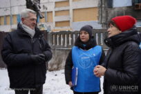 Na Ucrânia, Alto Comissário do ACNUR faz apelo urgente por apoio enquanto a guerra continua