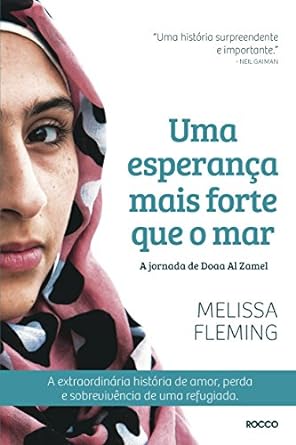 Capa do livro Uma esperança mais forte que o mar: a jornada de Doaa Al Zamel