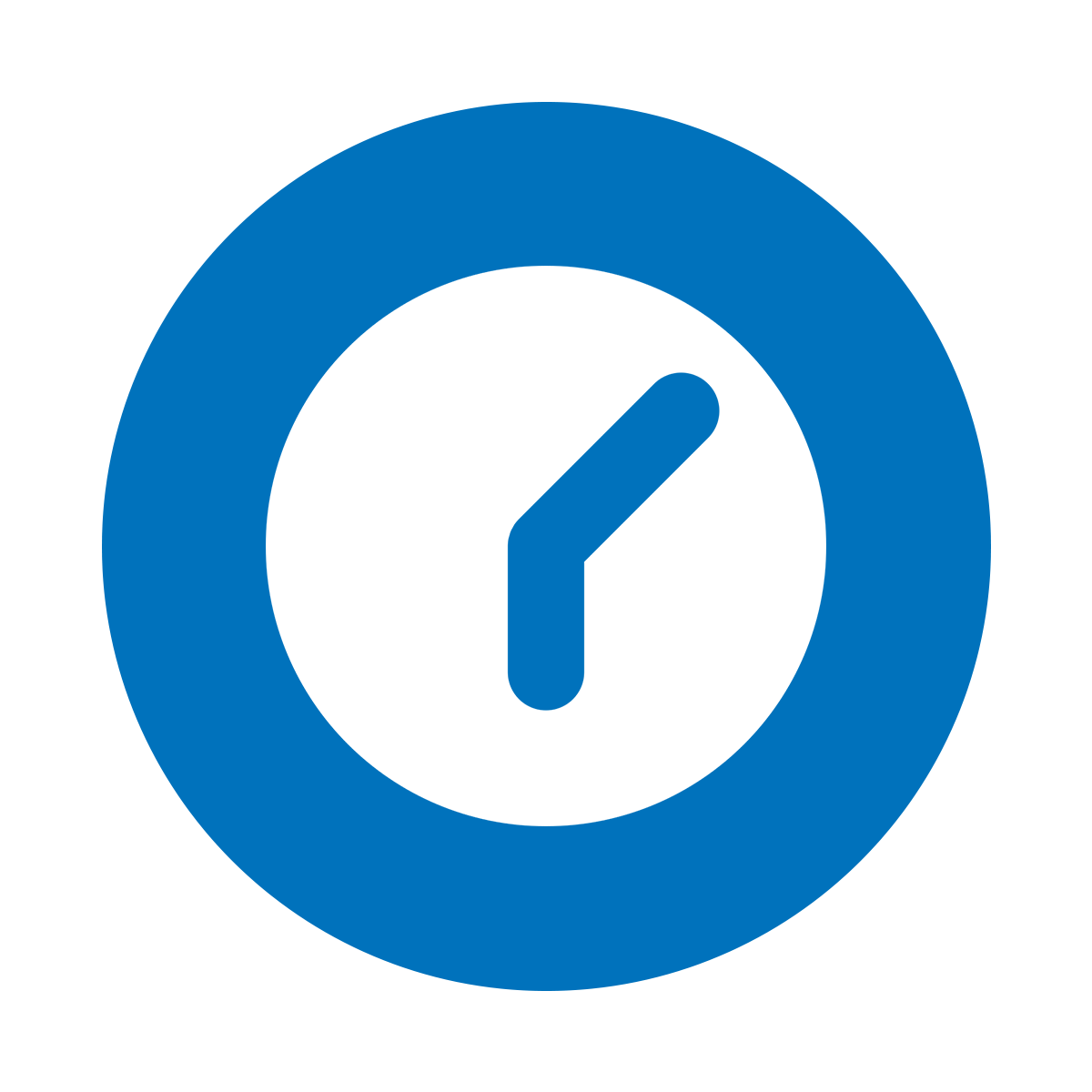 An icon of a clock