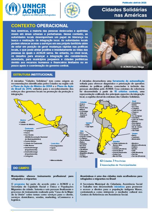 Cidades Solidárias nas Américas 2023