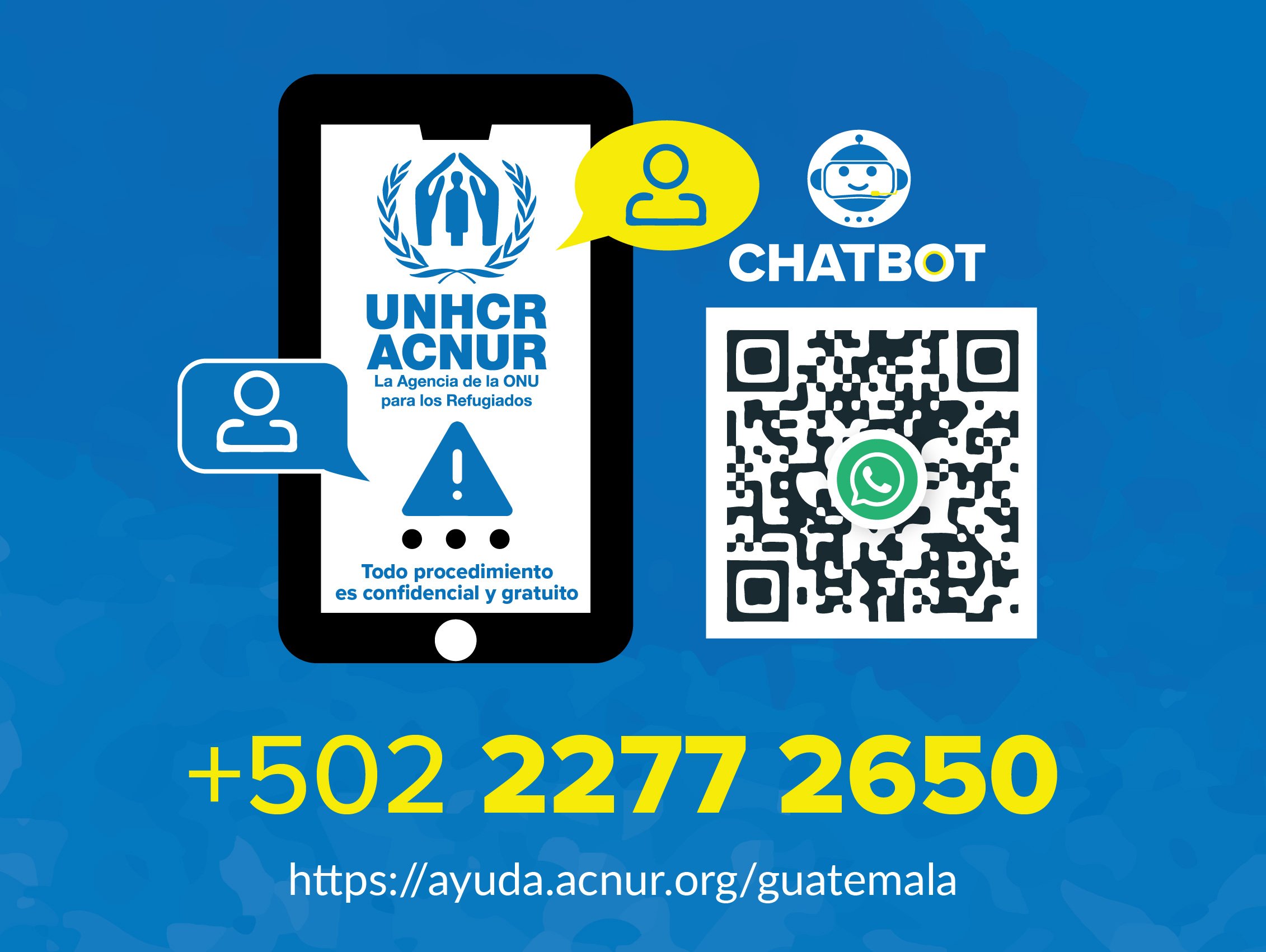 Chatbot en WhatsApp: +50222772650