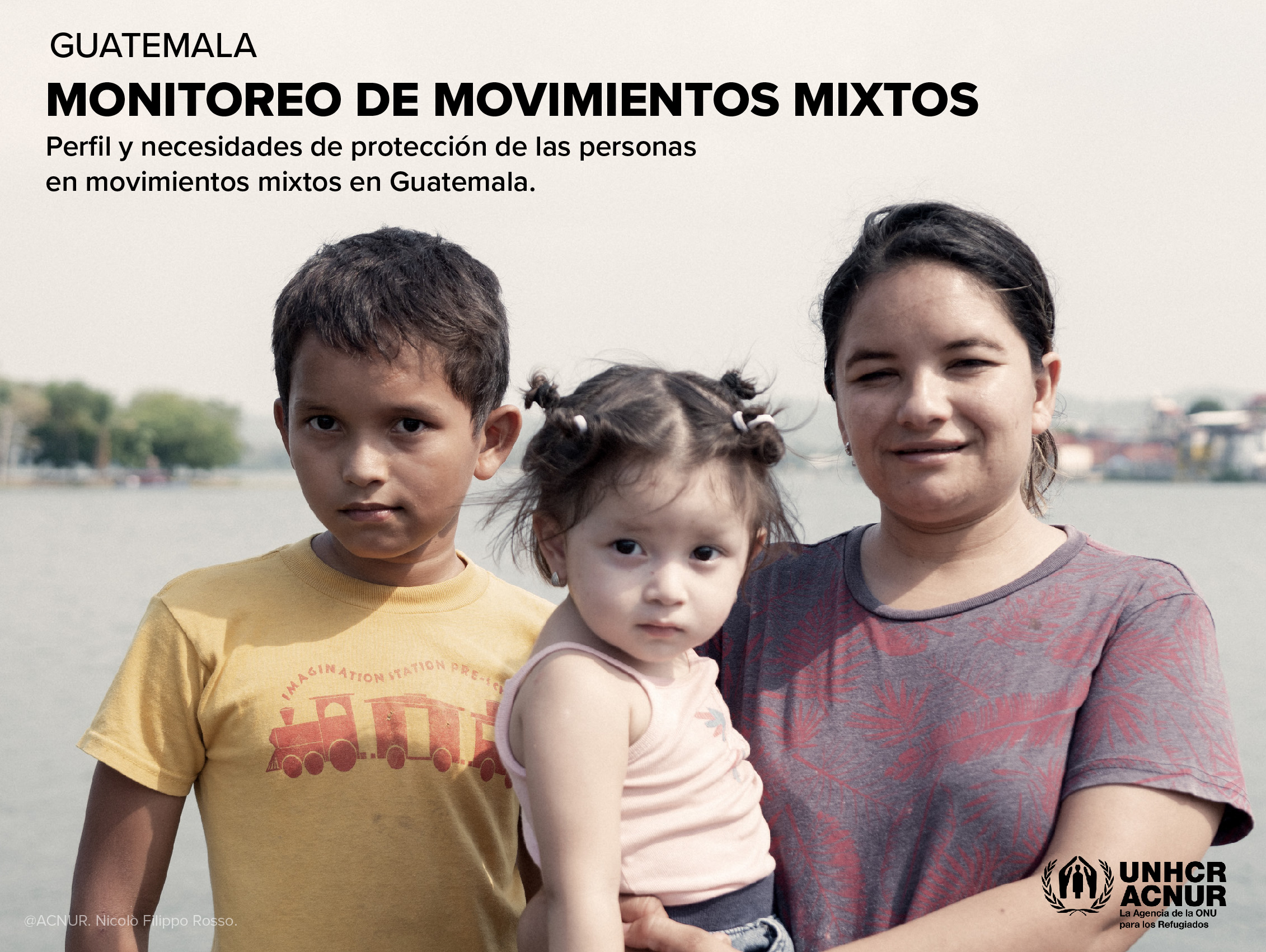 Portada del informe de Monitoreo de movimientos mixtos Informe Perfil y necesidades de protección (En-Jun 2023)