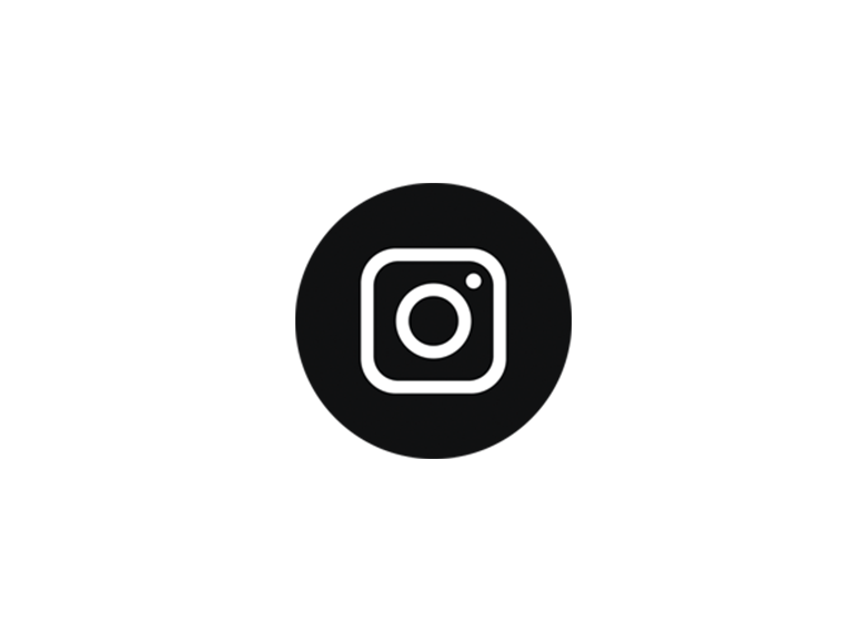 logo instagram en negro
