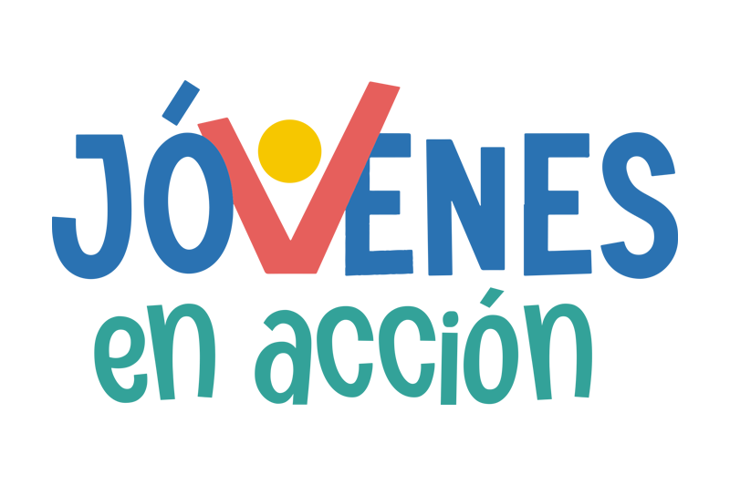 Logotipo de Jóvenes en acción
