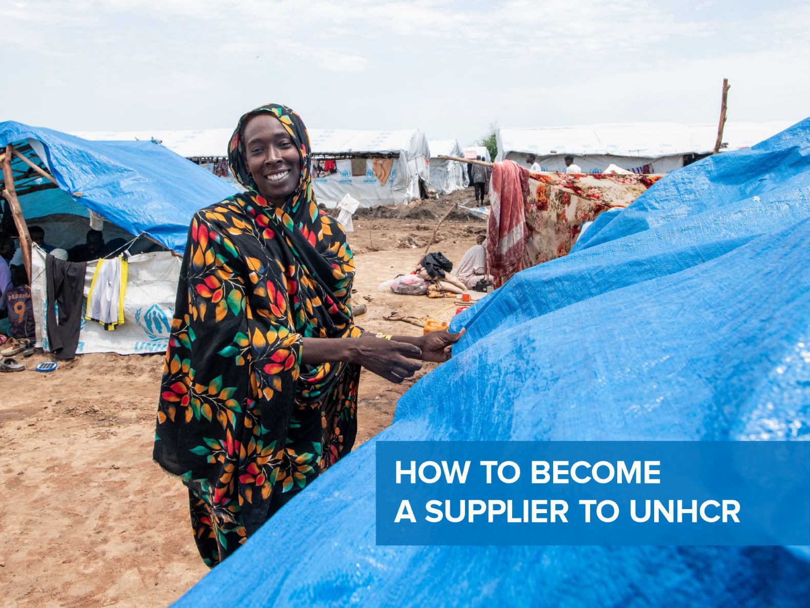 Leaflet: How to become a supplier to UNHCR