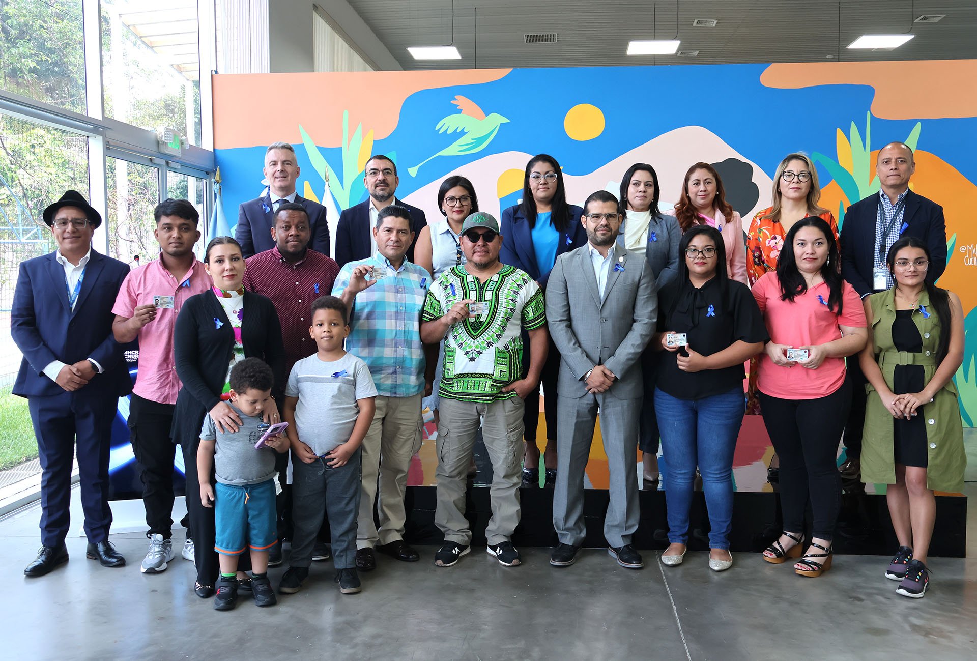 Foto grupal de los participantes del evento.