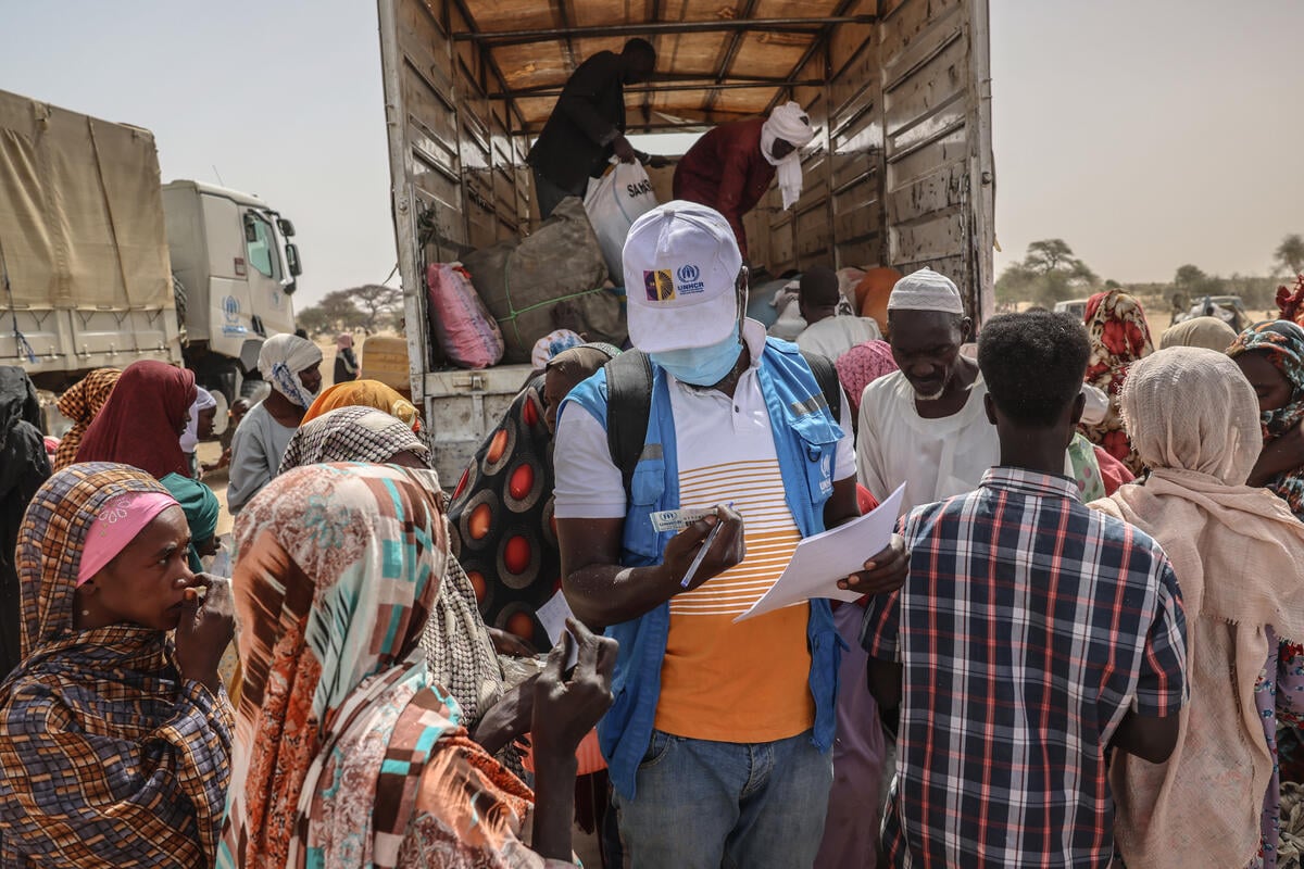 Chad. La llegada masiva de refugiados sudaneses deja a miles en situación desesperada.